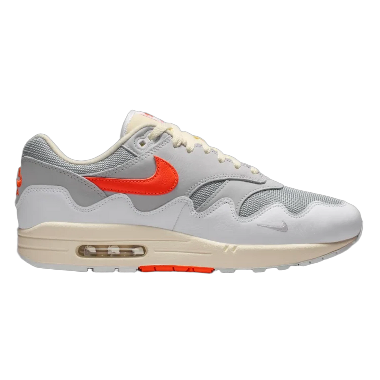 Nike Air Max 1 Patta Waves White Hyper Crimson (With Bracelet) II7055-100