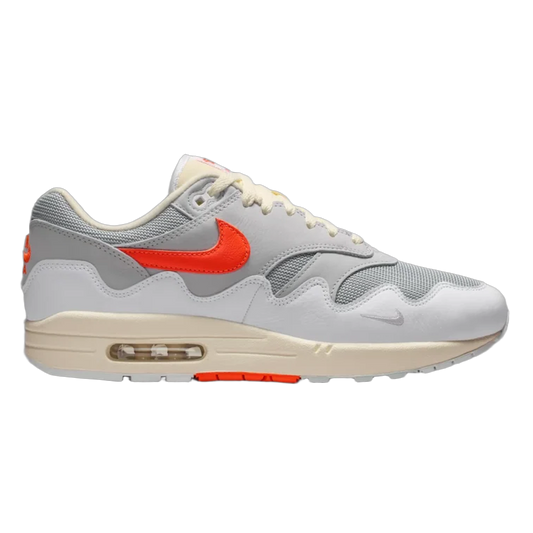 Nike Air Max 1 Patta Waves White Hyper Crimson (With Bracelet) II7055-100