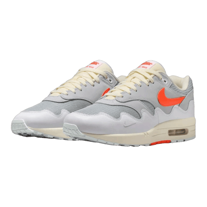 Nike Air Max 1 Patta Waves White Hyper Crimson (With Bracelet) Side II7055-100