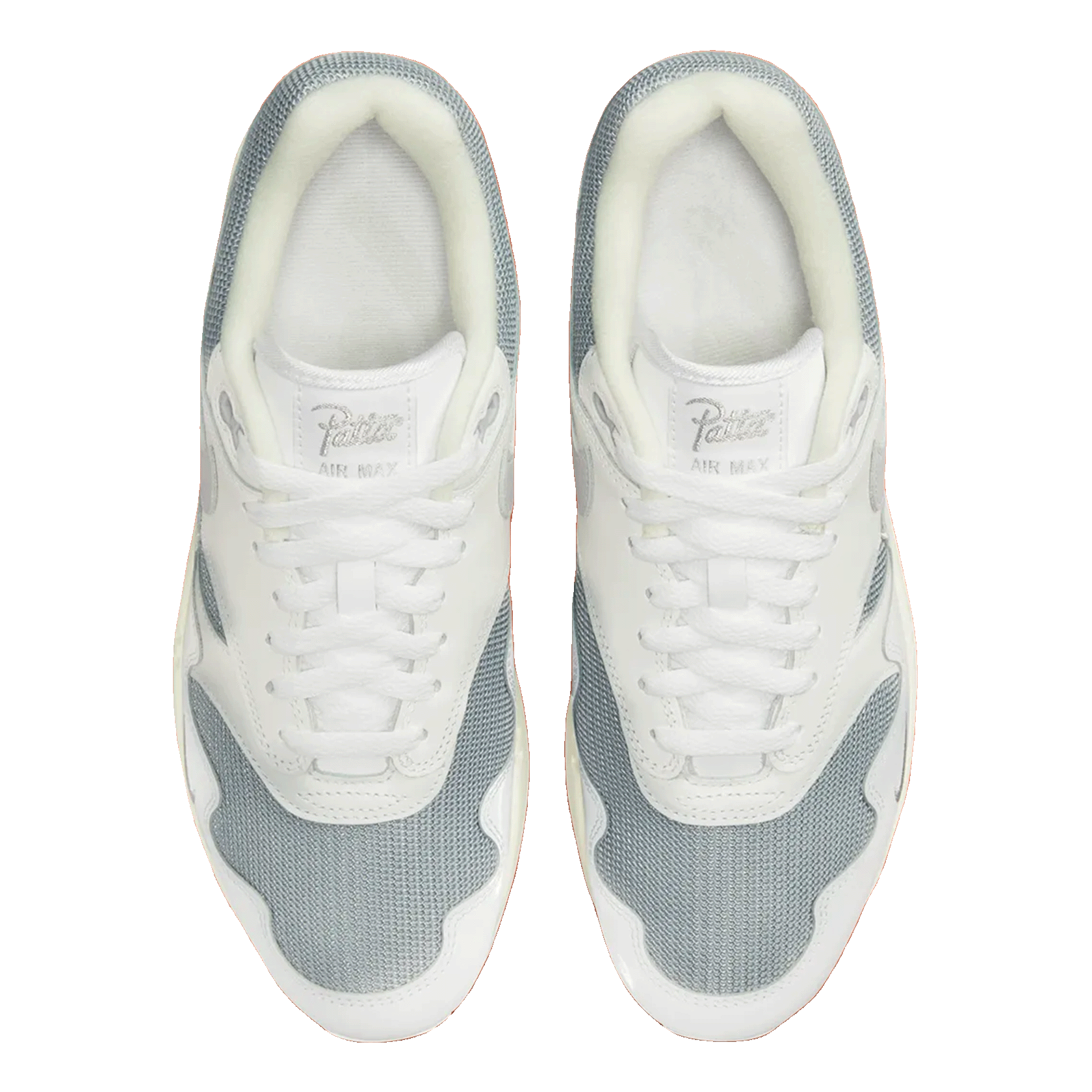 Nike Air Max 1 Patta Waves White Oben