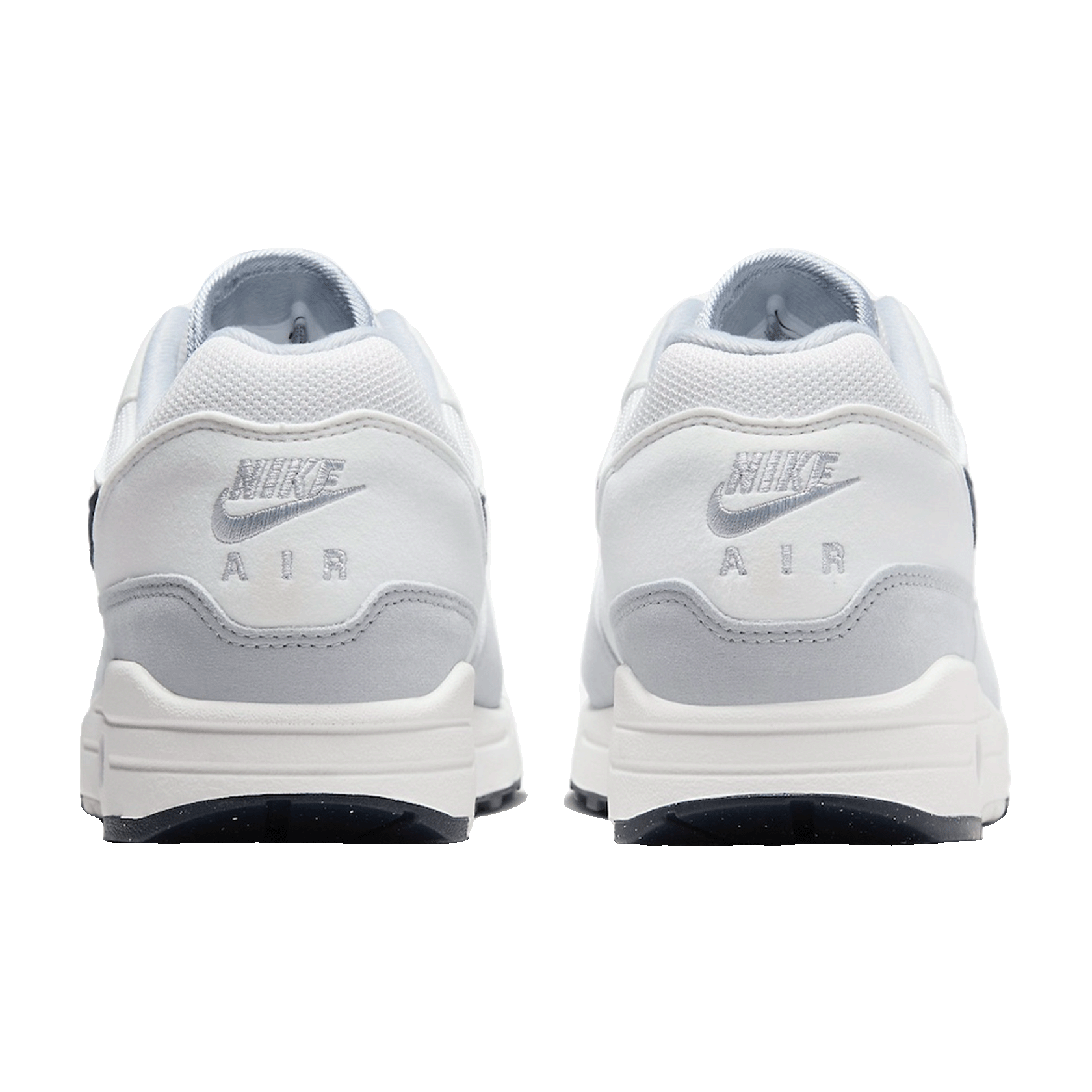 Nike Air Max 1 Platinum Tint Dark Obsidian Back