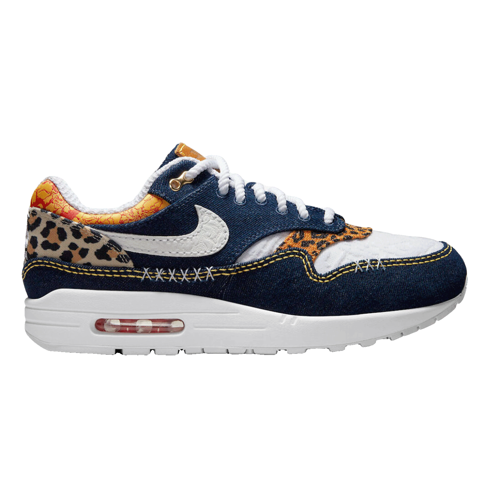 Nike Air Max 1 Premium Denim Leopard
