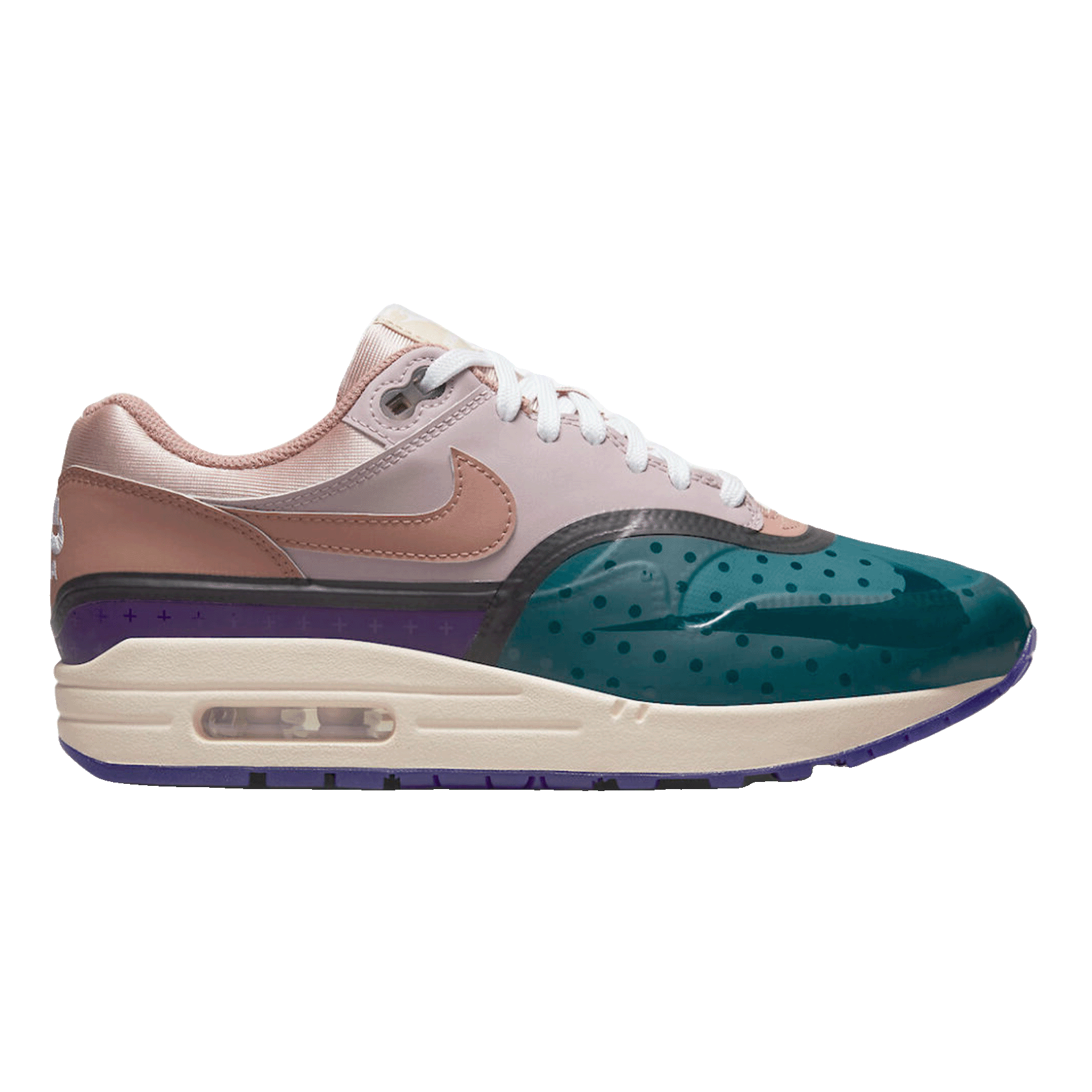 Nike Air Max 1 Premium Plum Fog Fossil Rose (W)