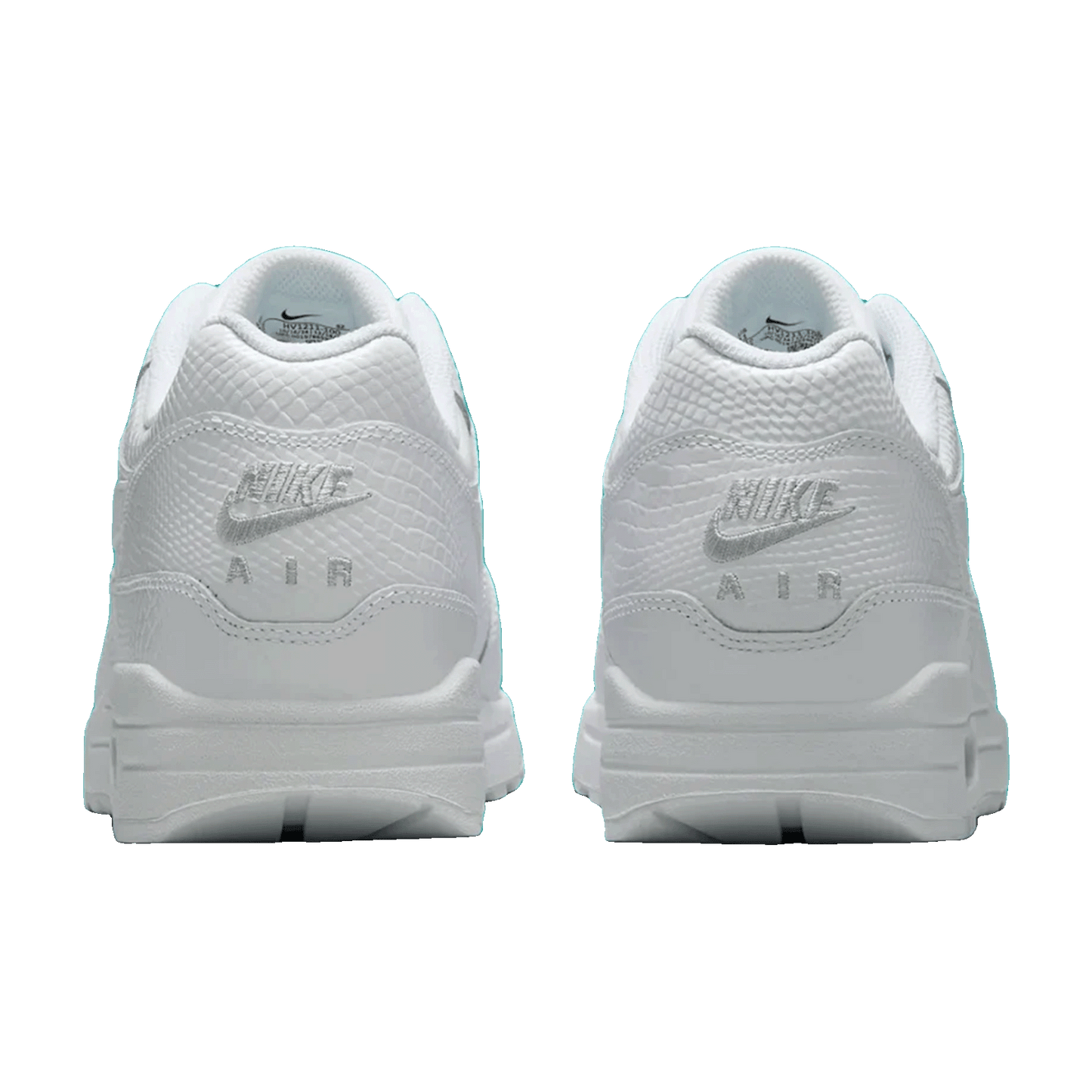 Nike Air Max 1 Premium White Snakeskin Back