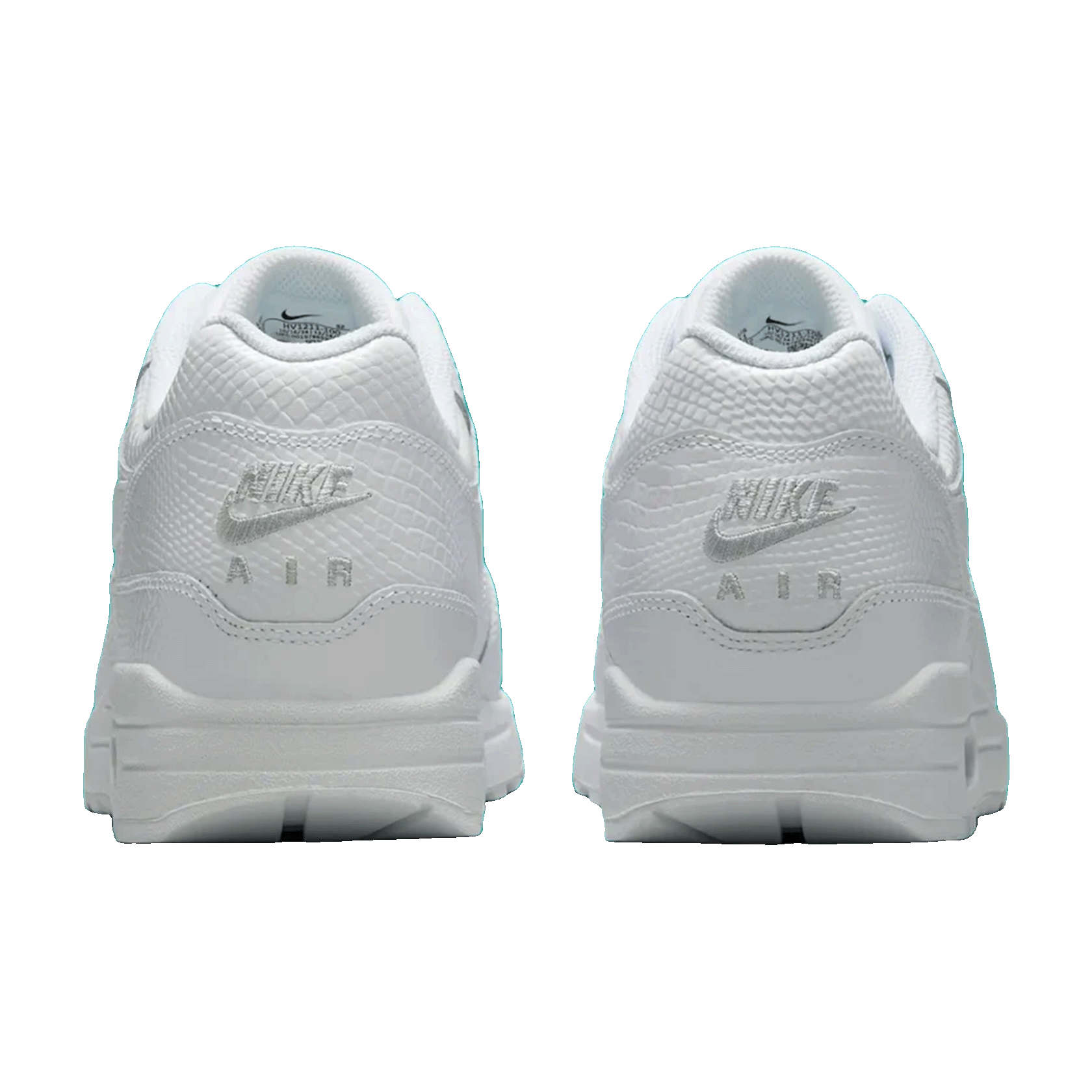 Nike Air Max 1 Premium White Snakeskin Back