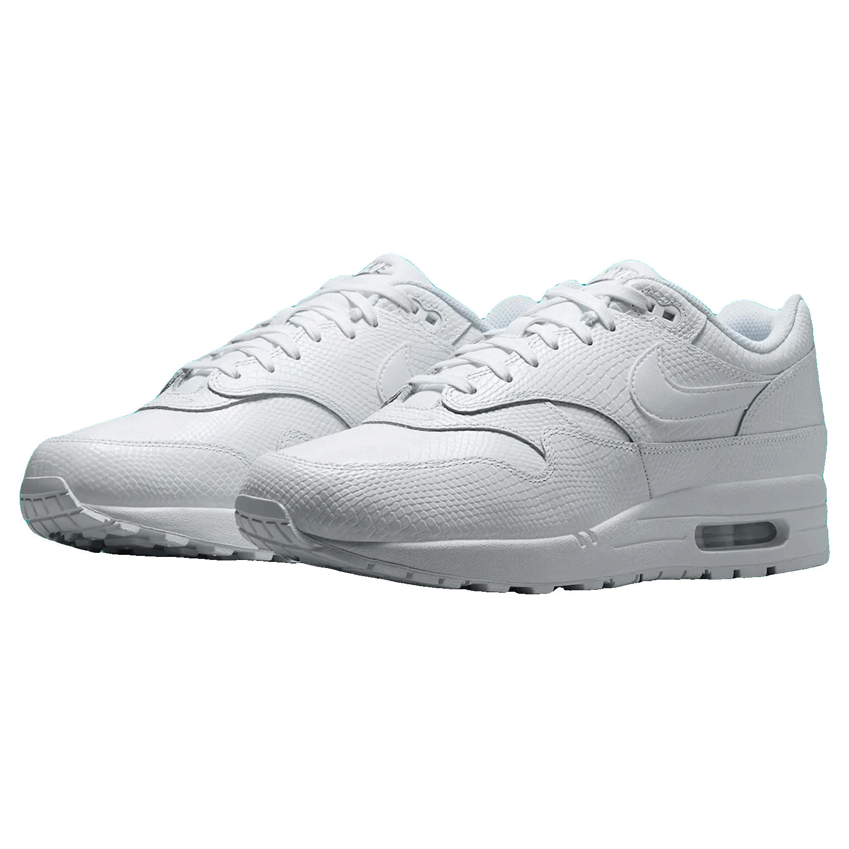 Nike Air Max 1 Premium White Snakeskin Side