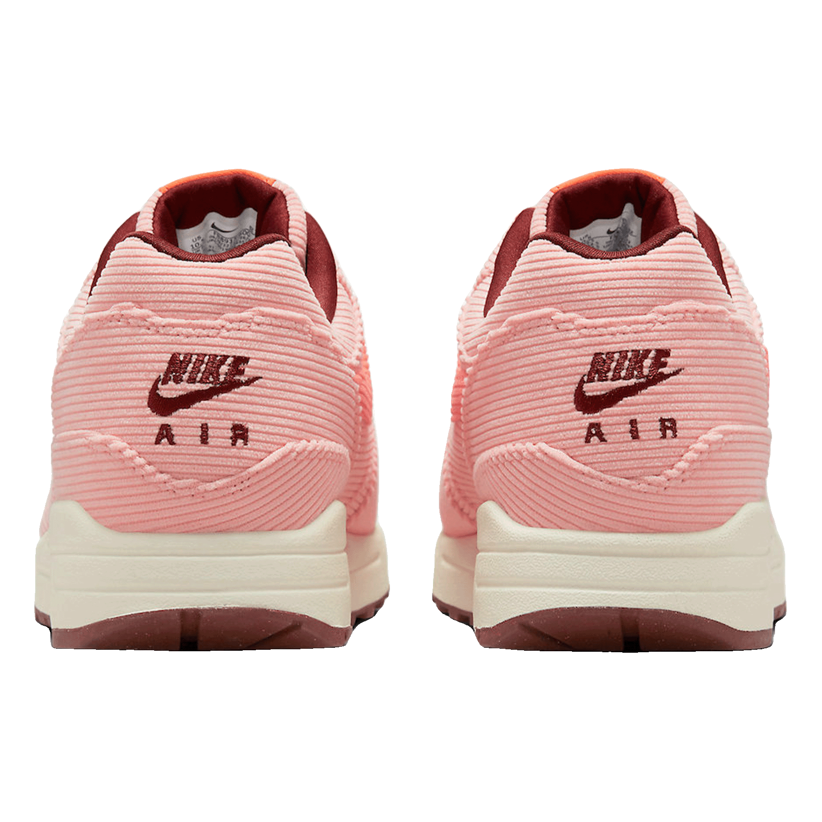 Nike Air Max 1 PRM Corduroy Coral Stardust Back