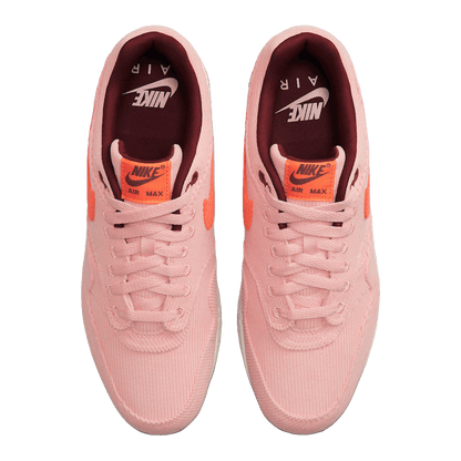 Nike Air Max 1 PRM Corduroy Coral Stardust Oben