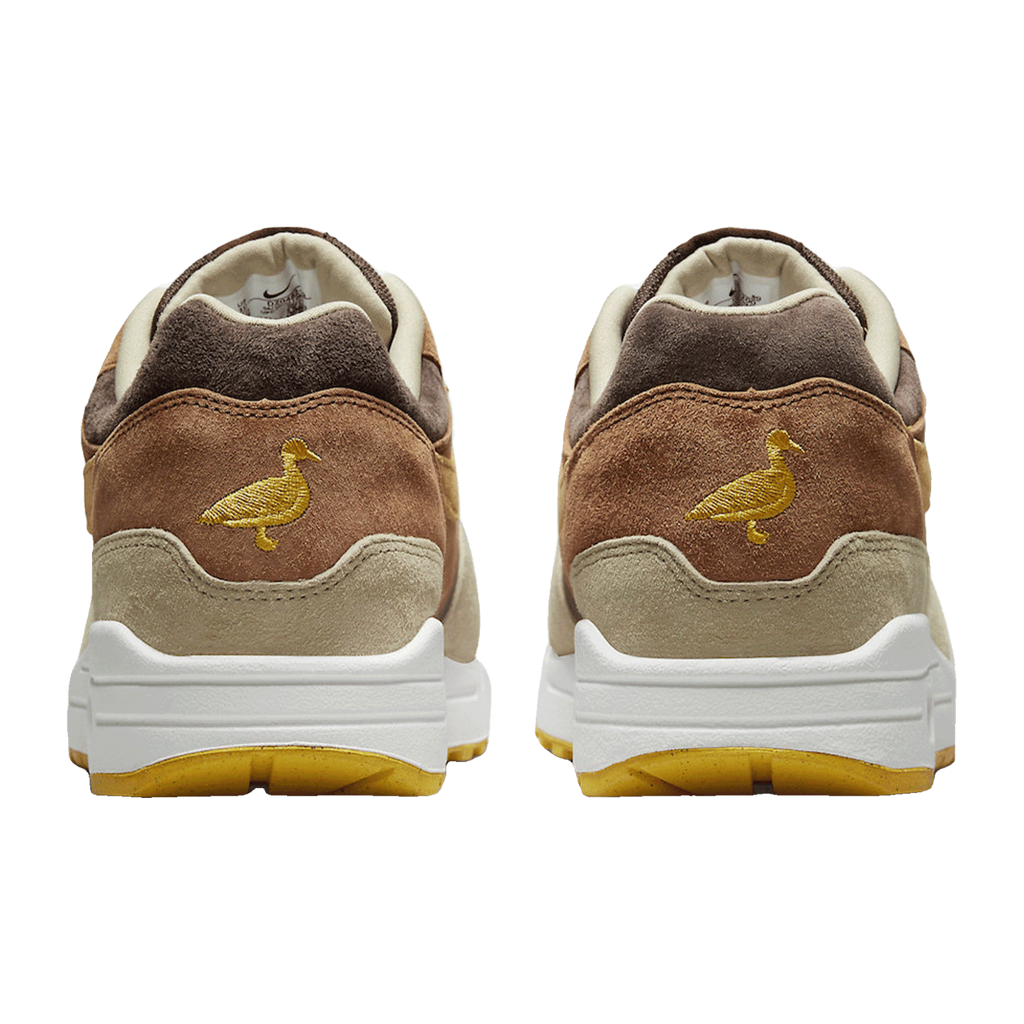 Nike Air Max 1 PRM Duck Pecan Yellow Ochre Back