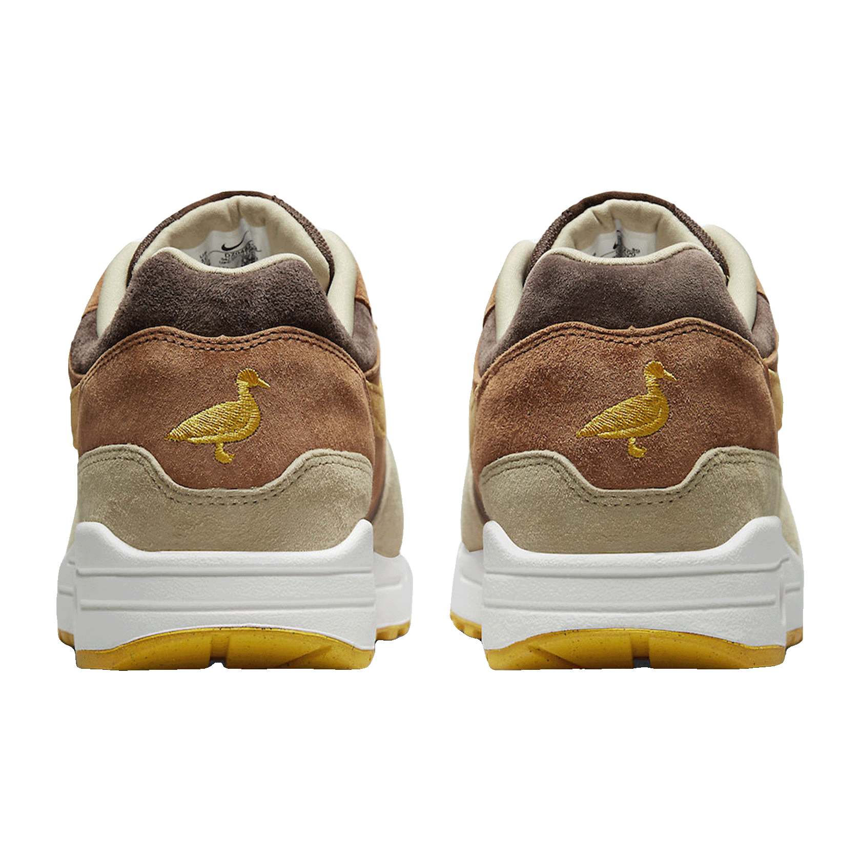 Nike Air Max 1 PRM Duck Pecan Yellow Ochre Back