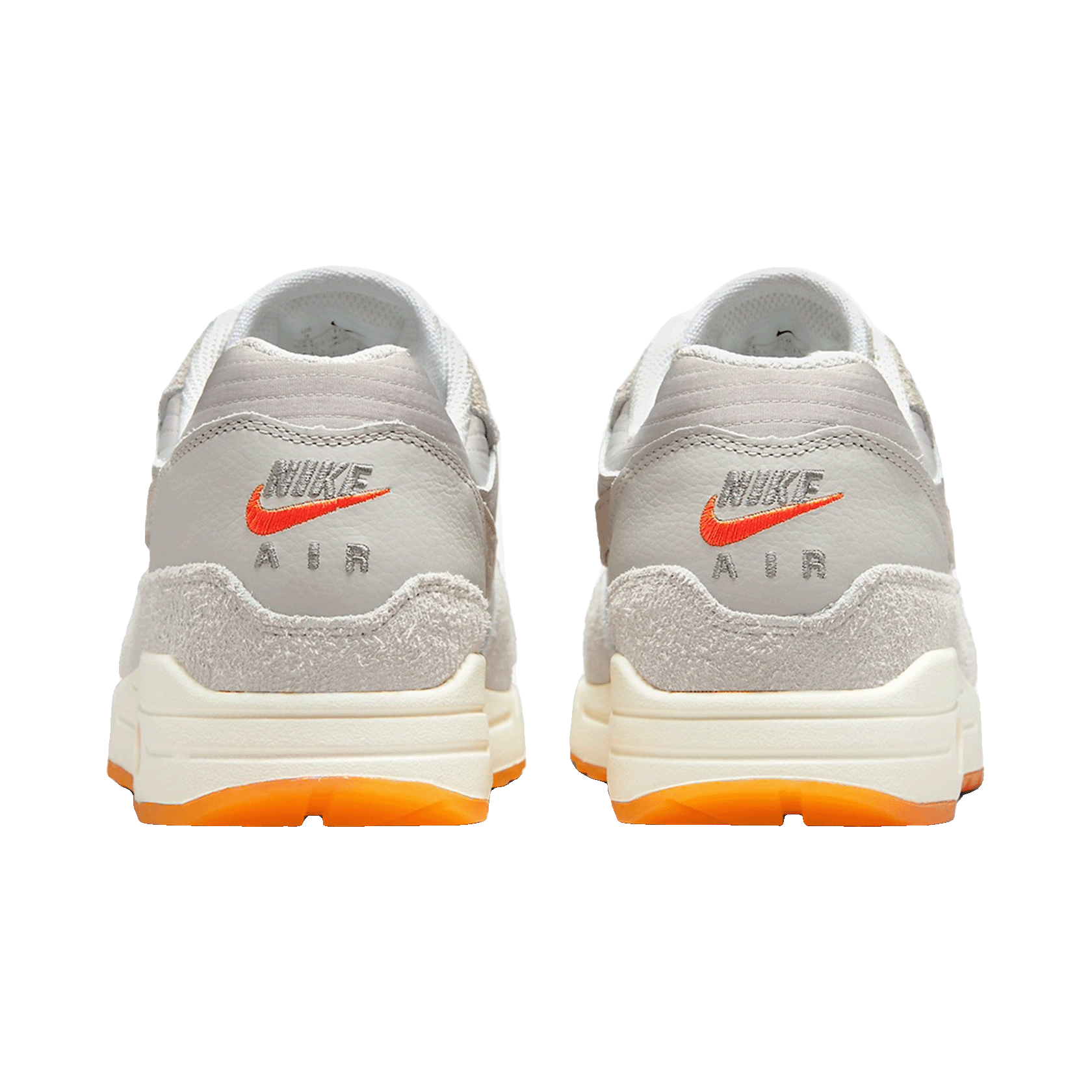 Nike Air Max 1 PRM Light Iron Ore Total Orange Back
