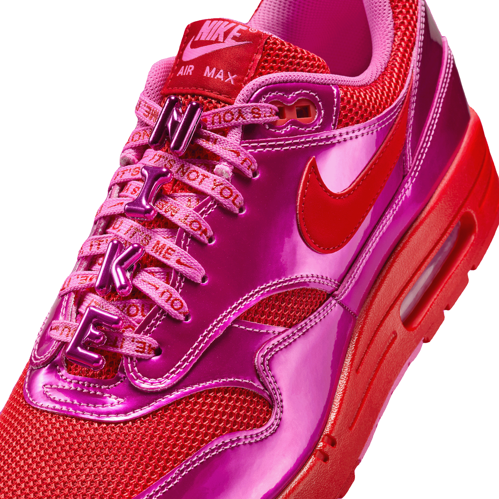 Nike Air Max 1 PRM Valentine’s Day Playful Pink Tongue