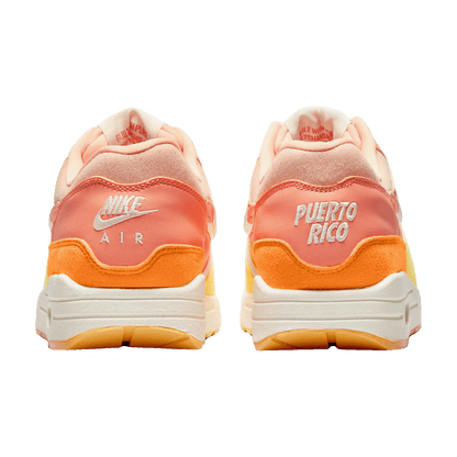 Nike Air Max 1 Puerto Rico Orange Frost Back