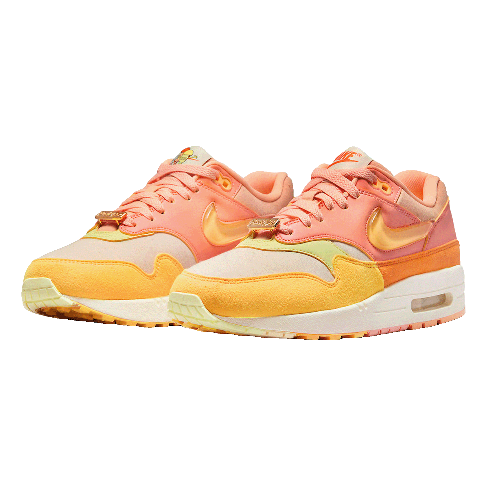 Nike Air Max 1 Puerto Rico Orange Frost Side