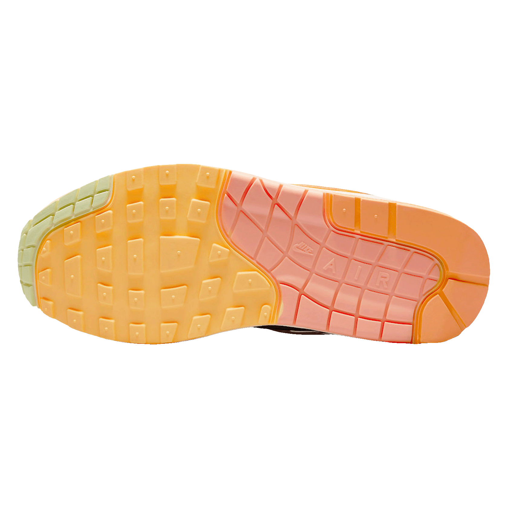 Nike Air Max 1 Puerto Rico Orange Frost Sohle