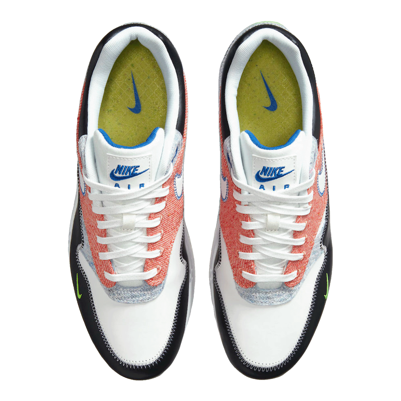 Nike Air Max 1 Recycled White Oben