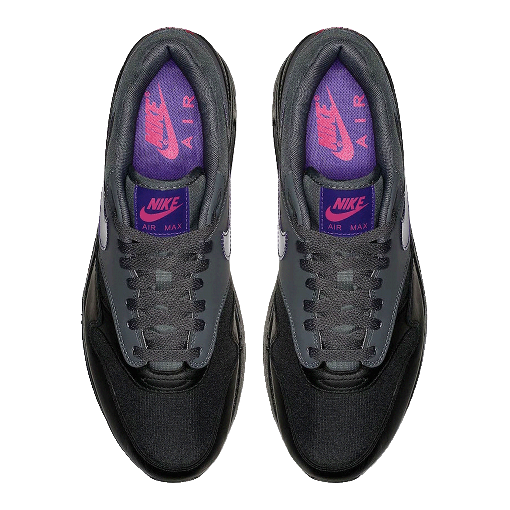 Nike Air Max 1 Ripstop Dark Grey Oben