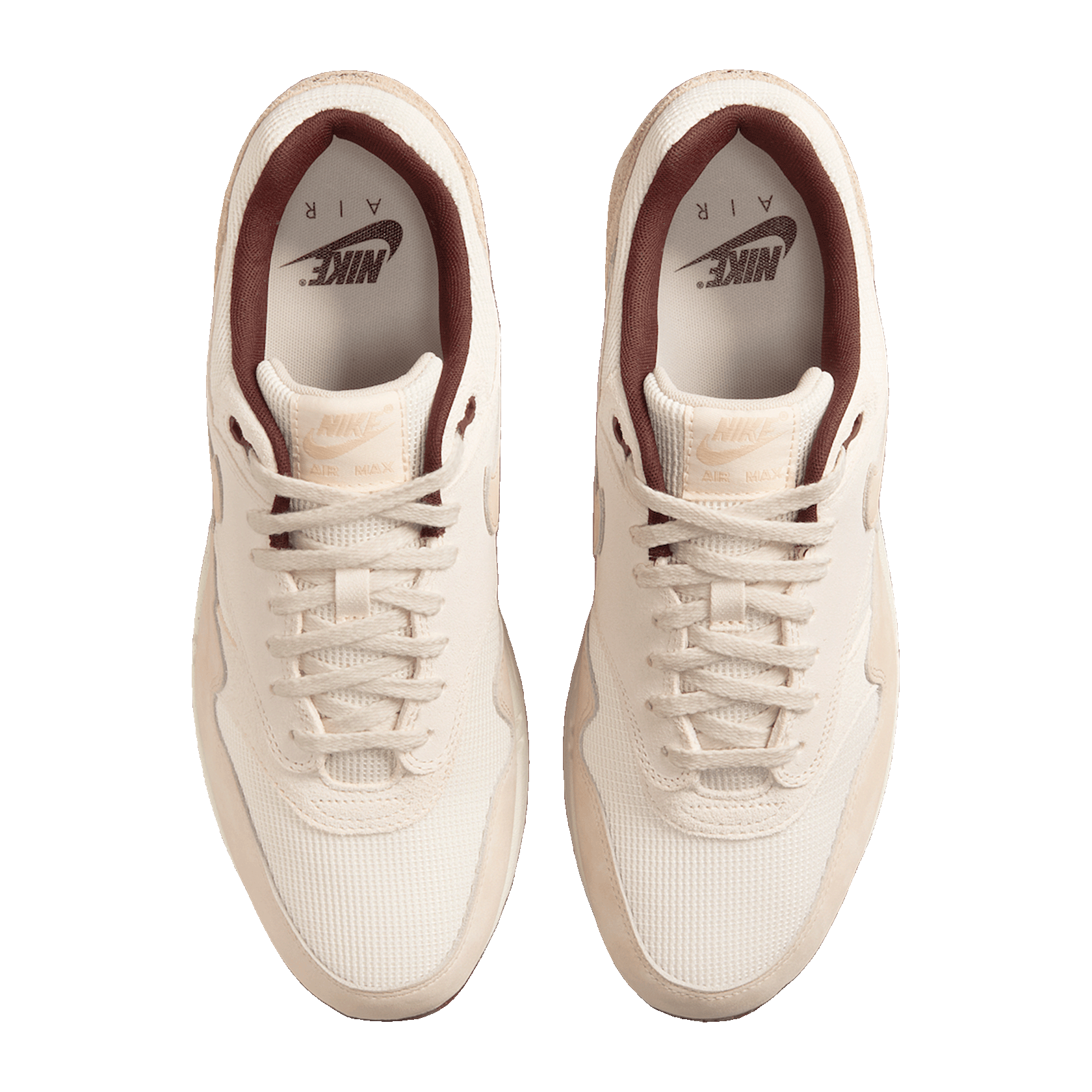 Nike Air Max 1 Sail Burgundy Crush Oben