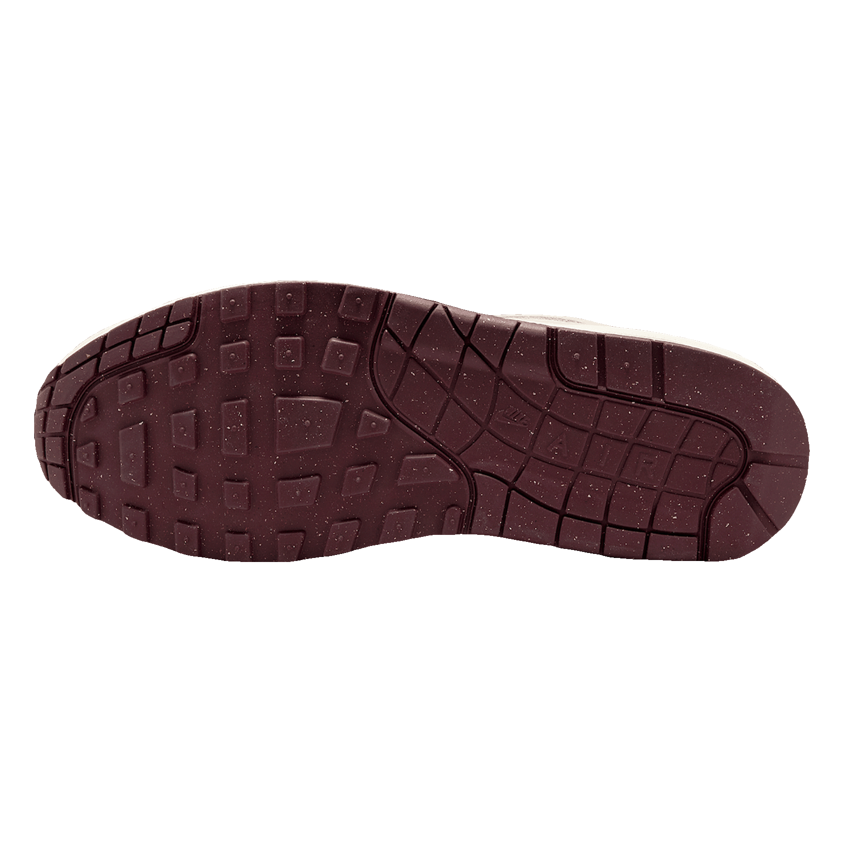 Nike Air Max 1 Sail Burgundy Crush Sohle