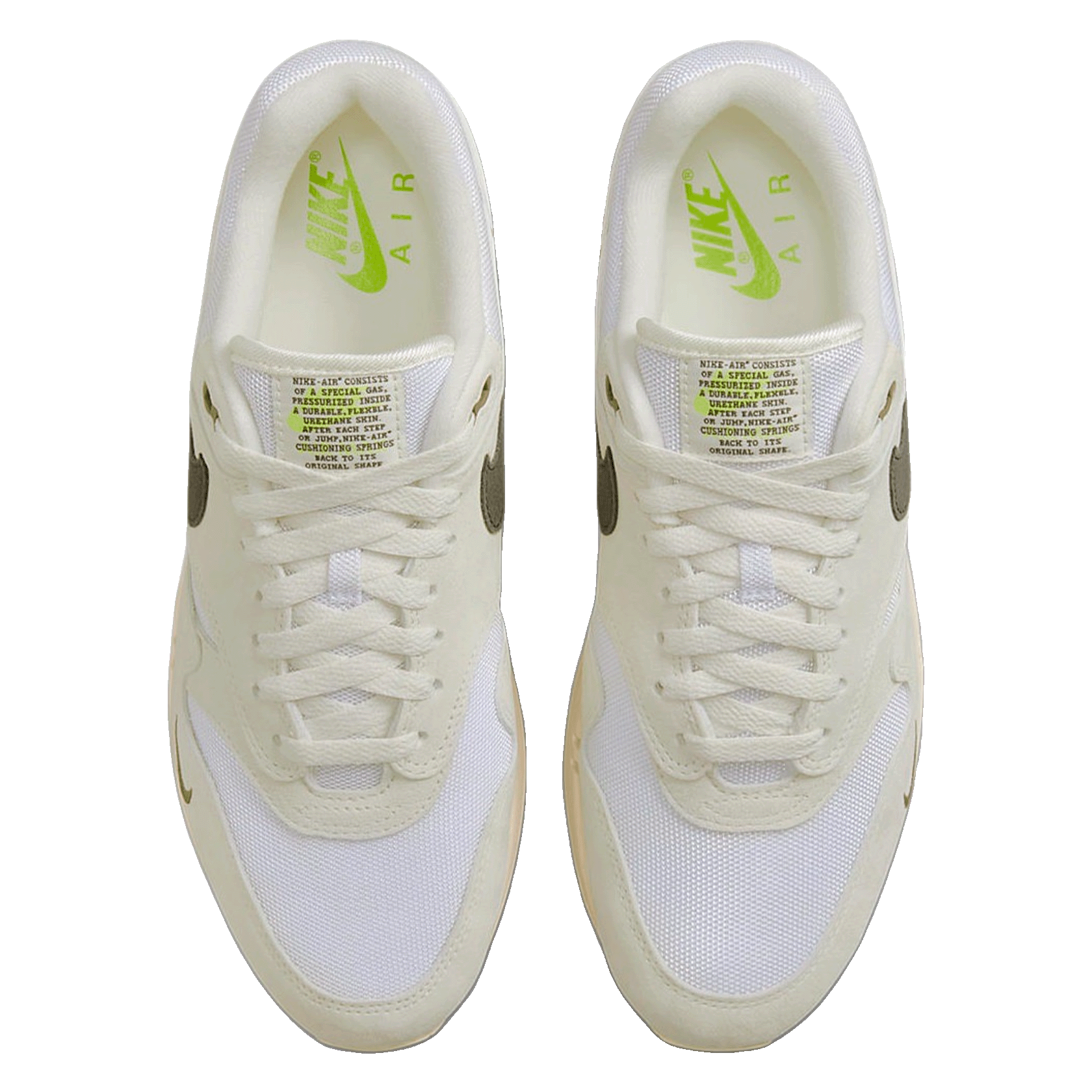 Nike Air Max 1 Sail Ironstone Oben