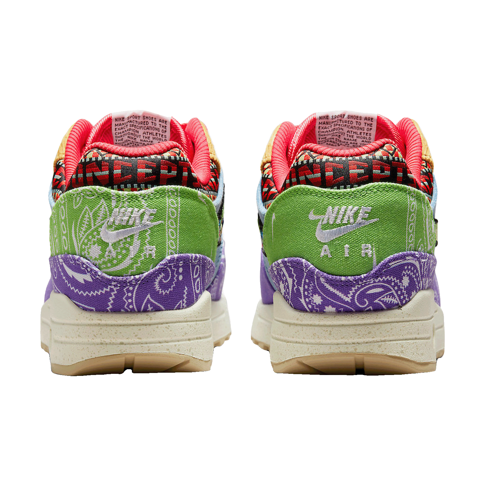 Nike Air Max 1 SP Concepts Far Out (Regular Box) Back