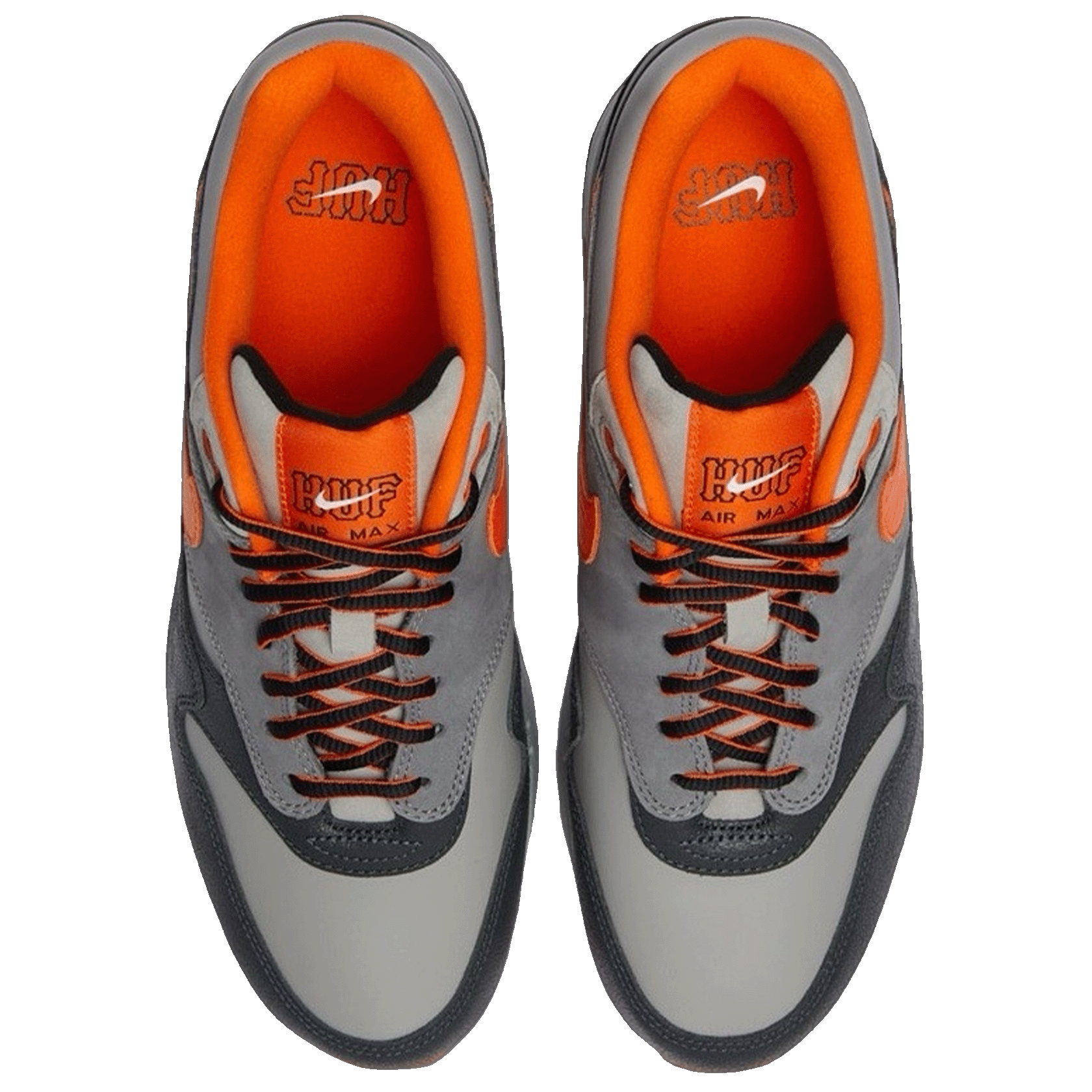 Nike Air Max 1 SP HUF Brilliant Orange Oben