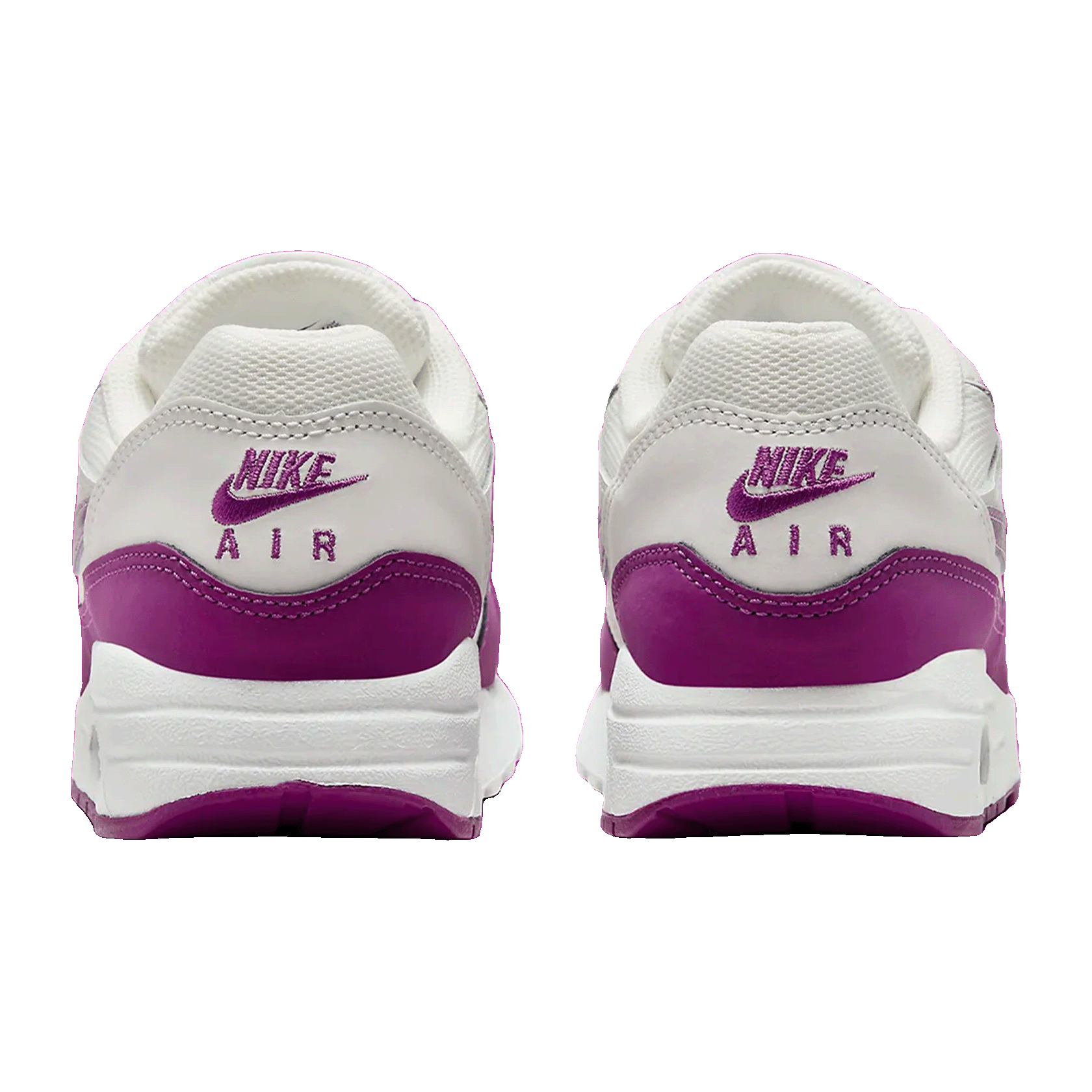 Nike Air Max 1 Summit White White Viotech (GS) Back