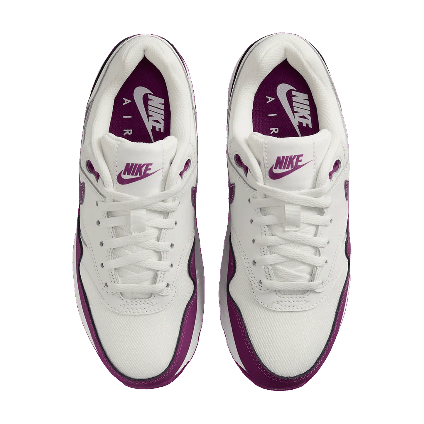 Nike Air Max 1 Summit White White Viotech (GS) Oben