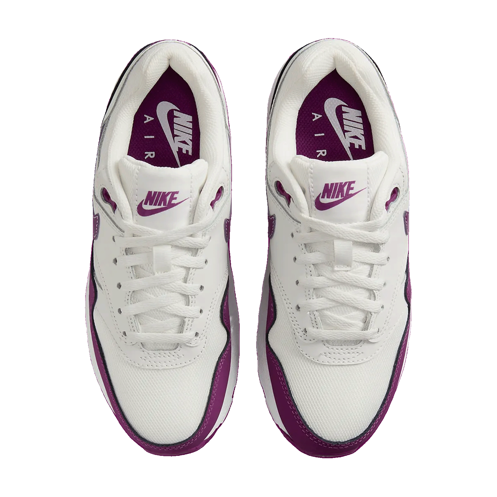 Nike Air Max 1 Summit White White Viotech (GS) Oben