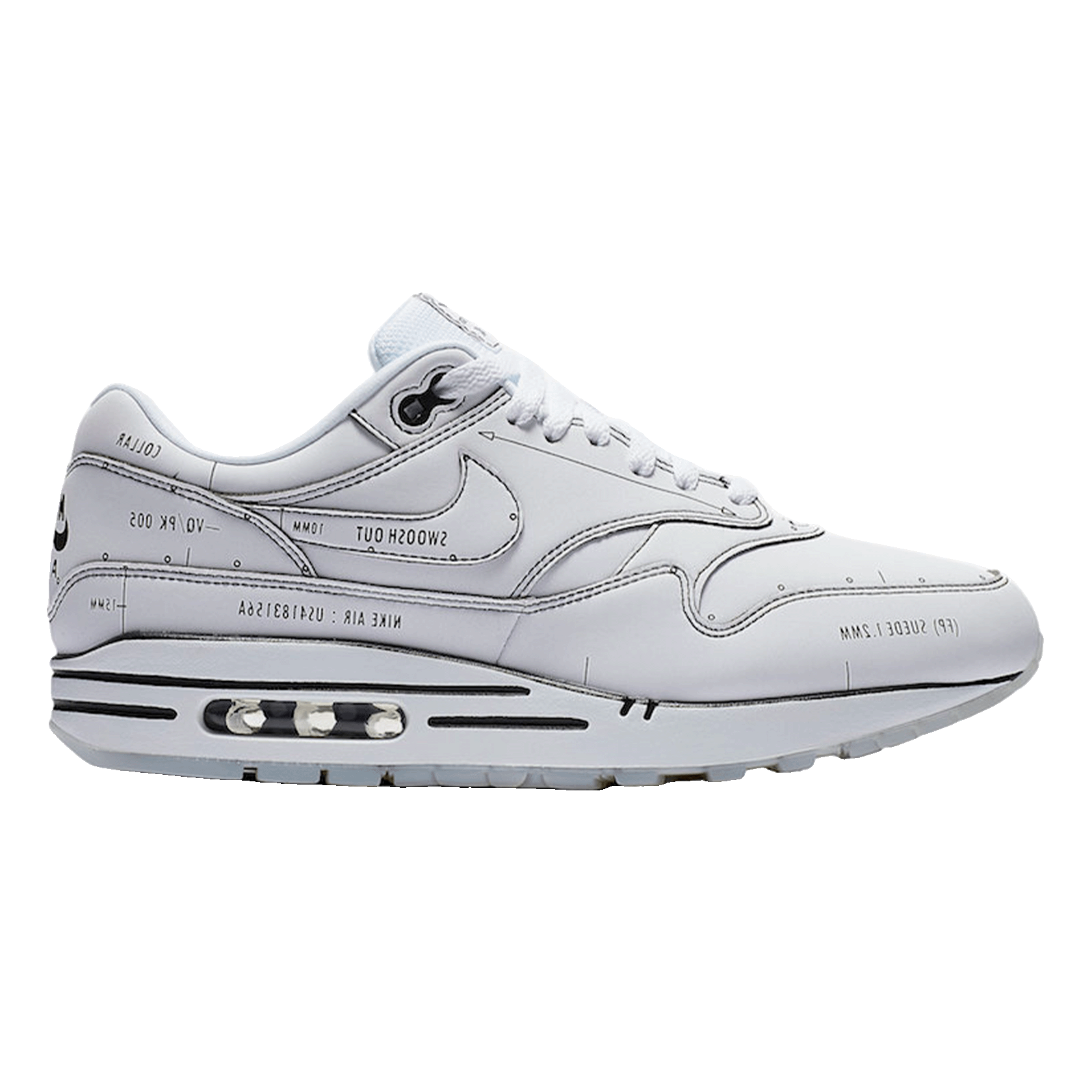 Nike Air Max 1 Tinker Schematic