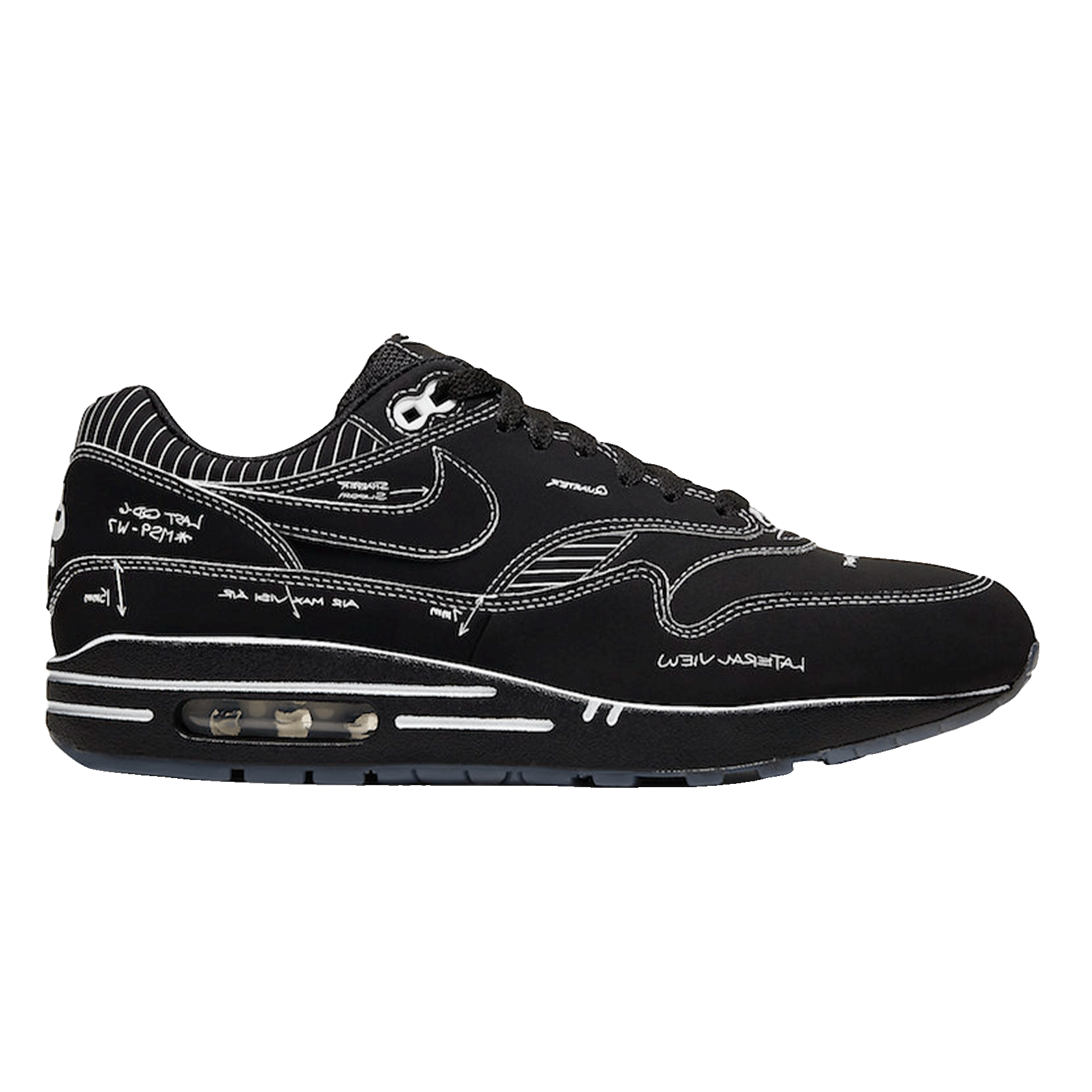 Nike Air Max 1 Tinker Sketch to Shelf Black