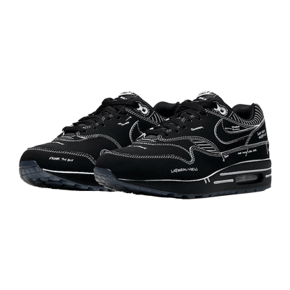 Nike Air Max 1 Tinker Sketch to Shelf Black Side