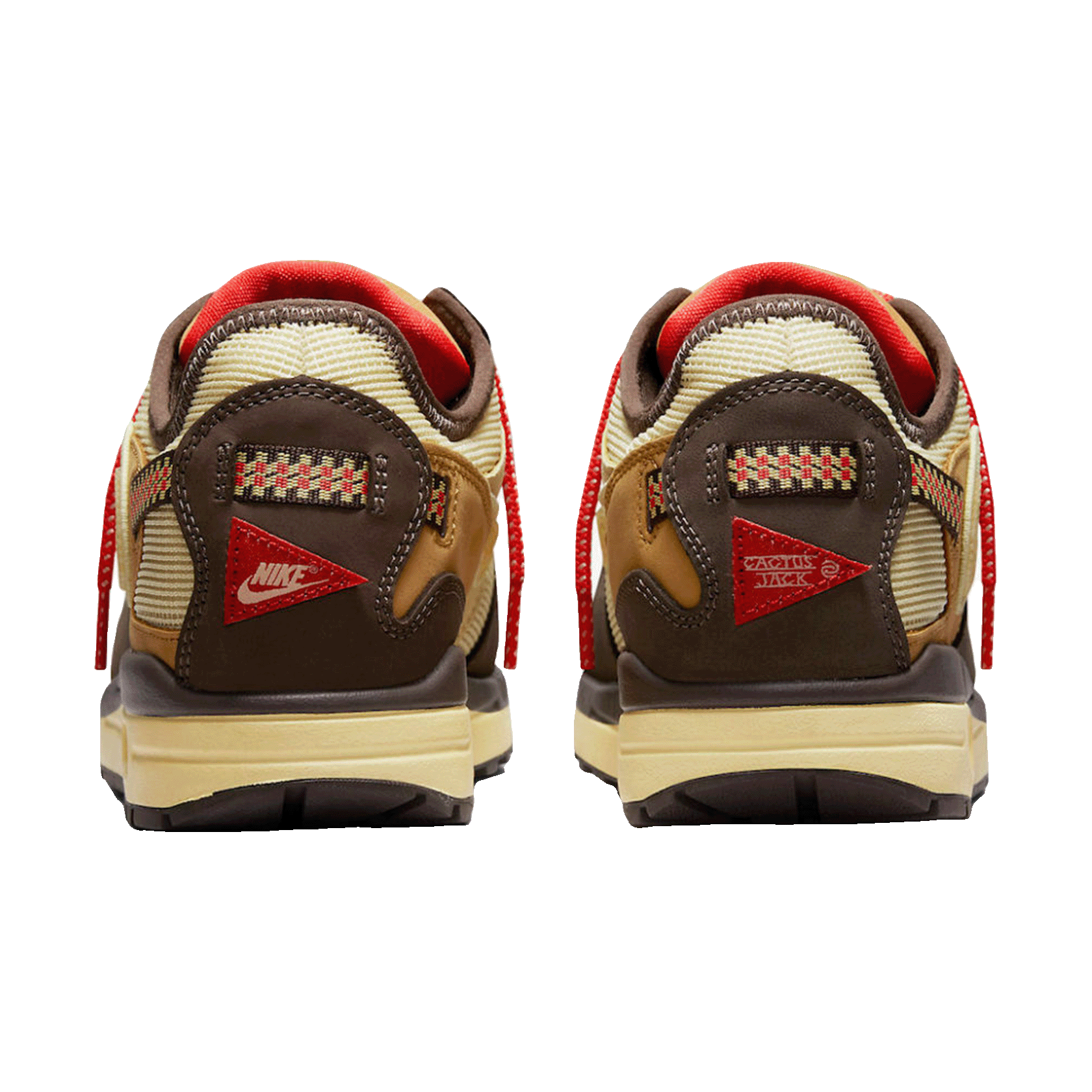 Nike Air Max 1 Travis Scott Cactus Jack Baroque Brown Back