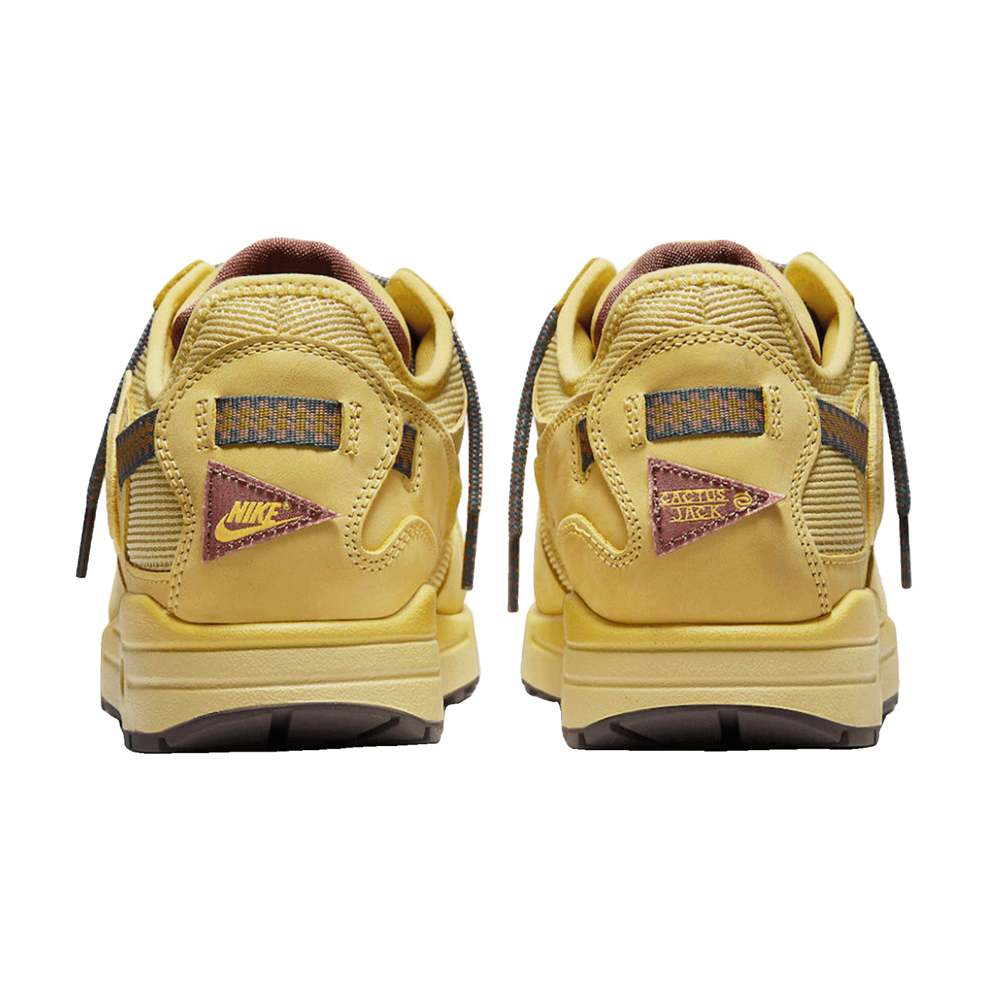Nike Air Max 1 Travis Scott Cactus Jack Saturn Gold Back