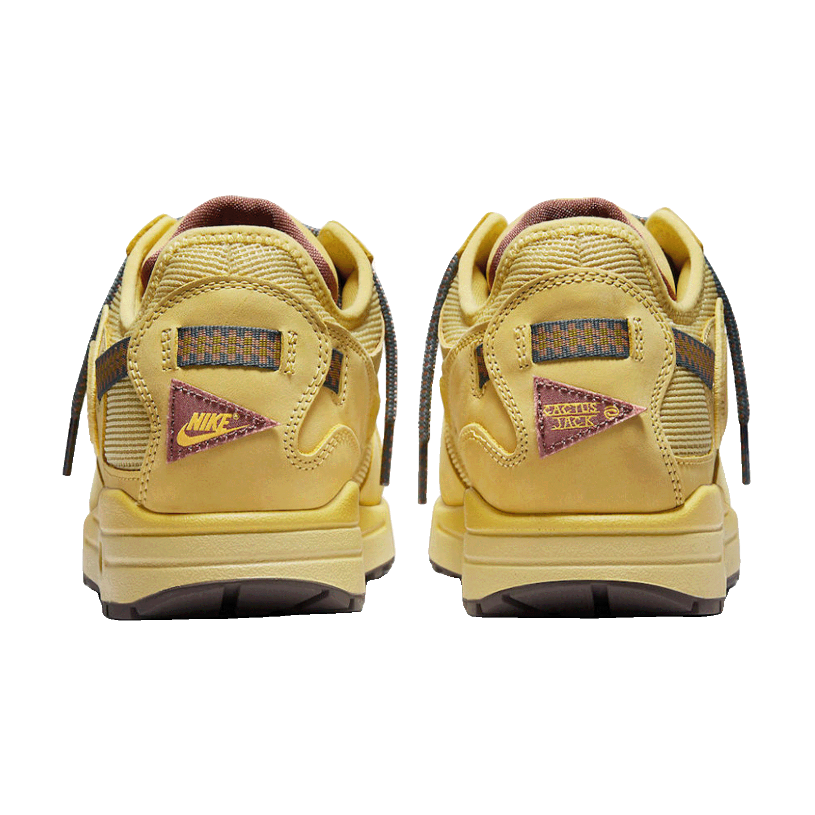 Nike Air Max 1 Travis Scott Cactus Jack Saturn Gold Back