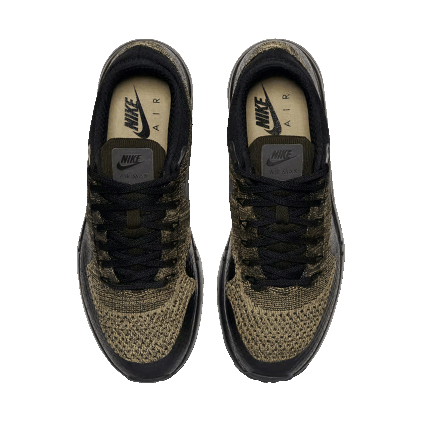 Nike Air Max 1 Ultra Flyknit Olive Oben