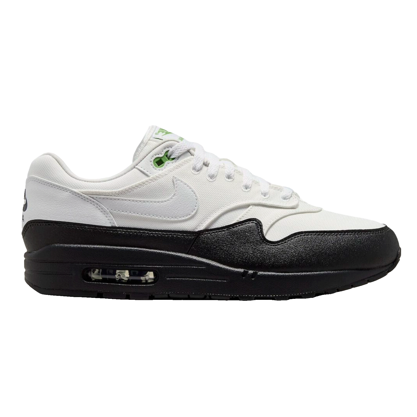 Nike Air Max 1 White Black Chlorophyll