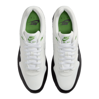 Nike Air Max 1 White Black Chlorophyll Oben