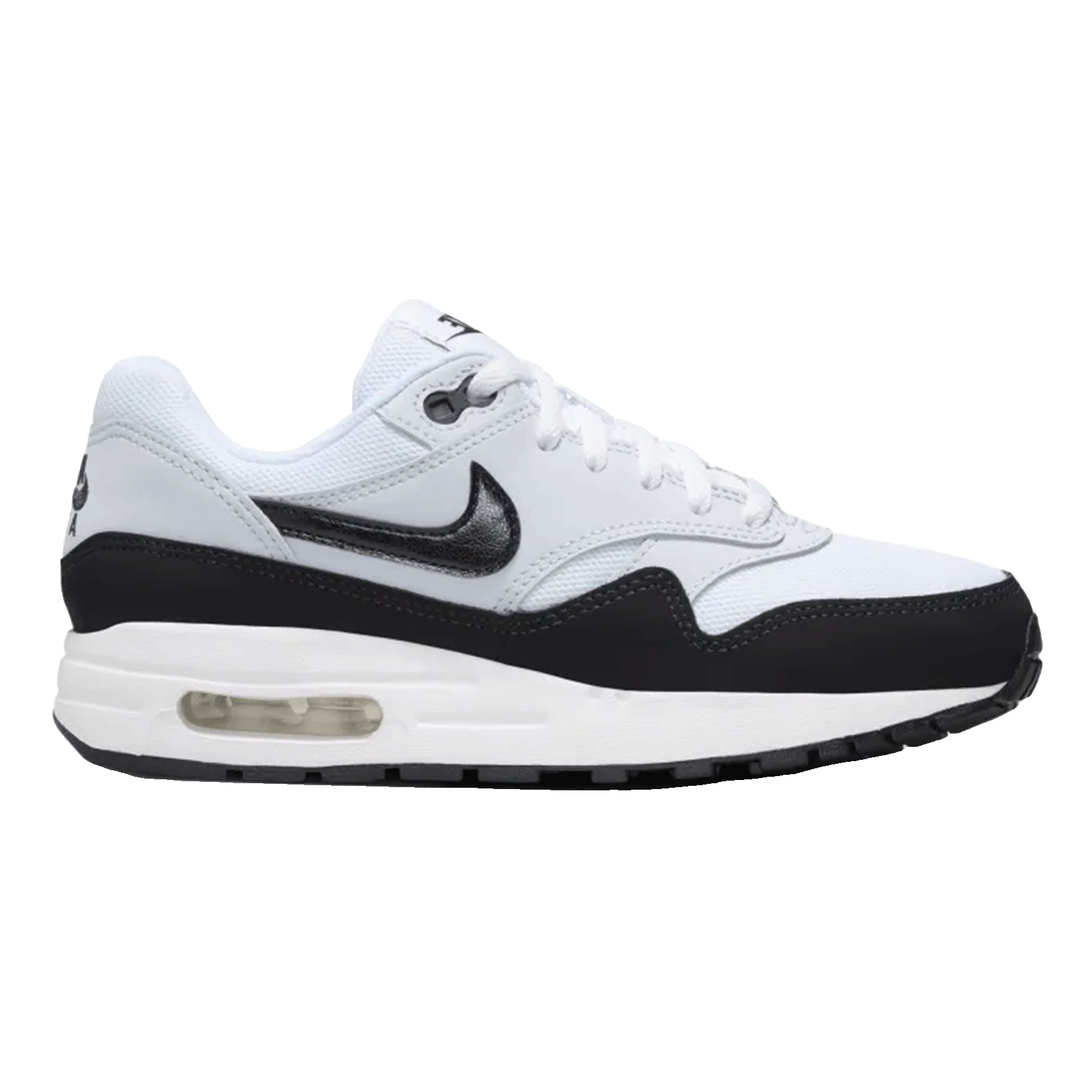 Nike Air Max 1 White Black (GS)
