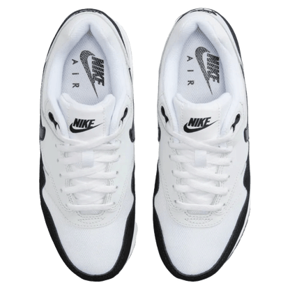 Nike Air Max 1 White Black (GS) Oben
