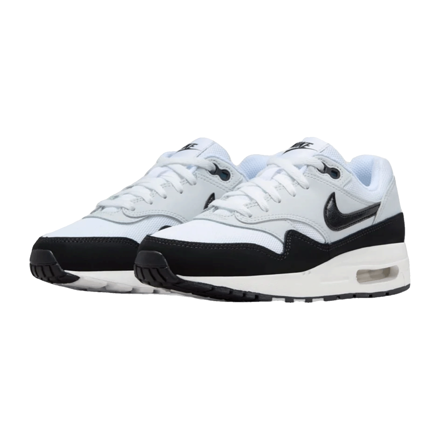 Nike Air Max 1 White Black (GS) Side
