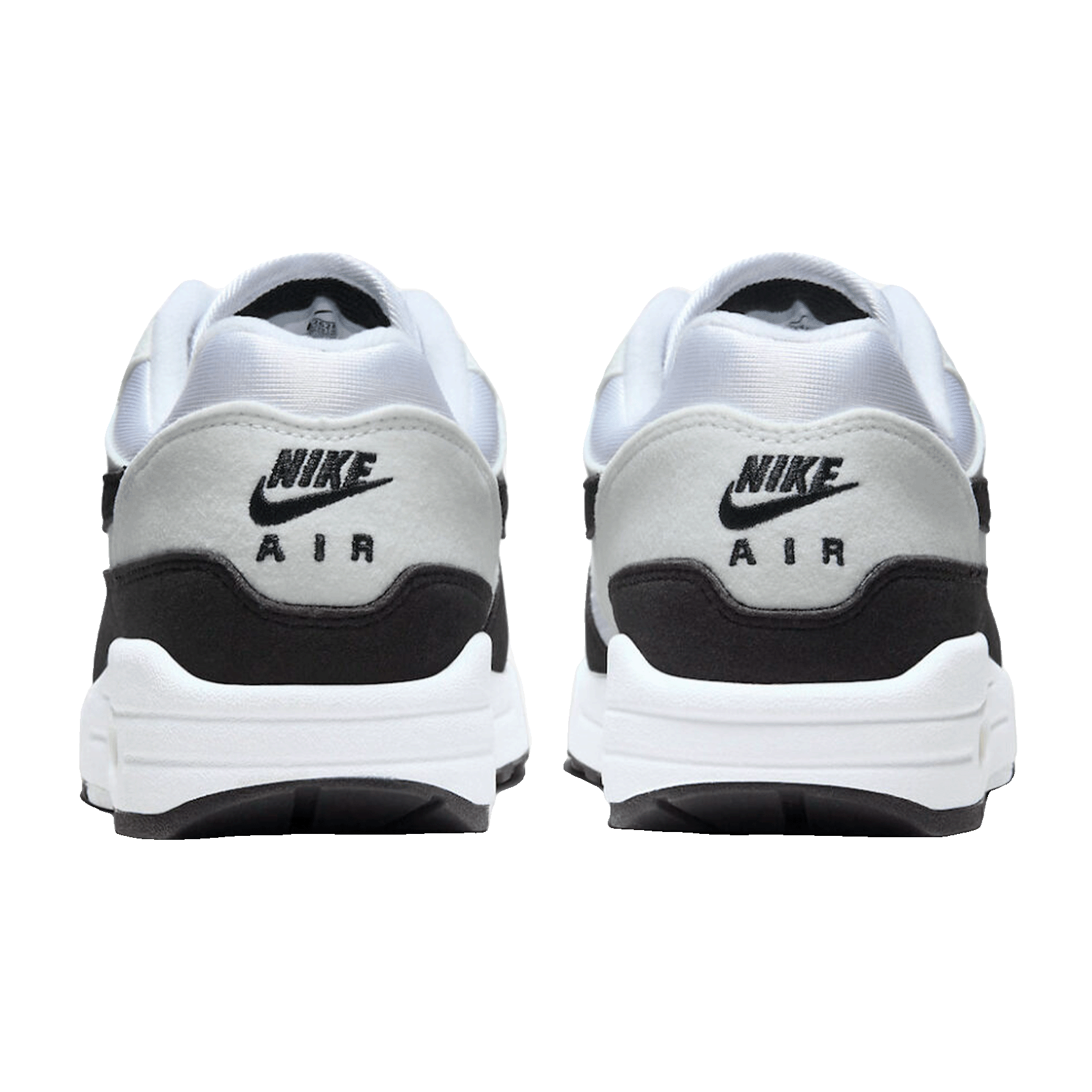 Nike Air Max 1 White Black Neutral Grey (W) Back