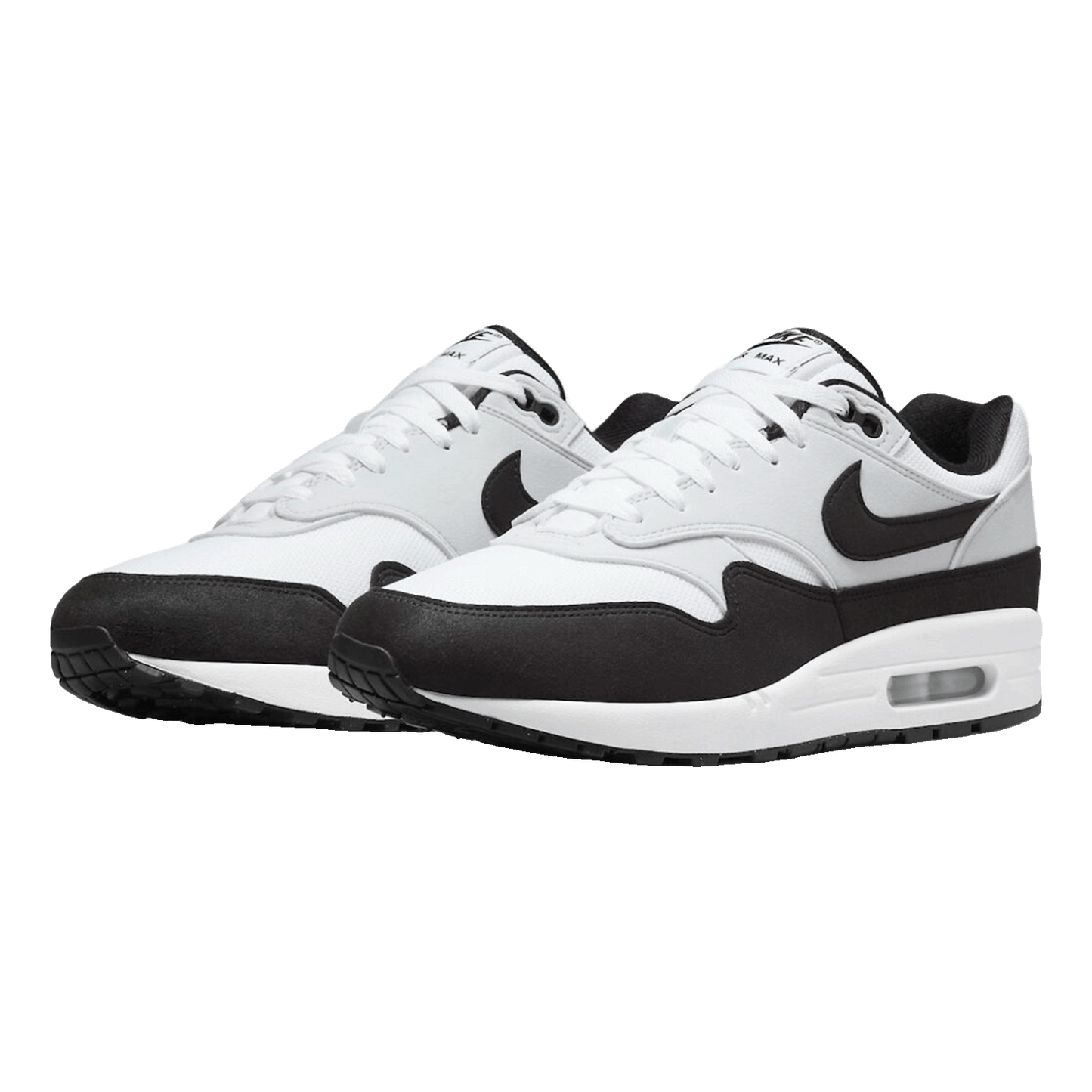 Nike Air Max 1 White Black Side