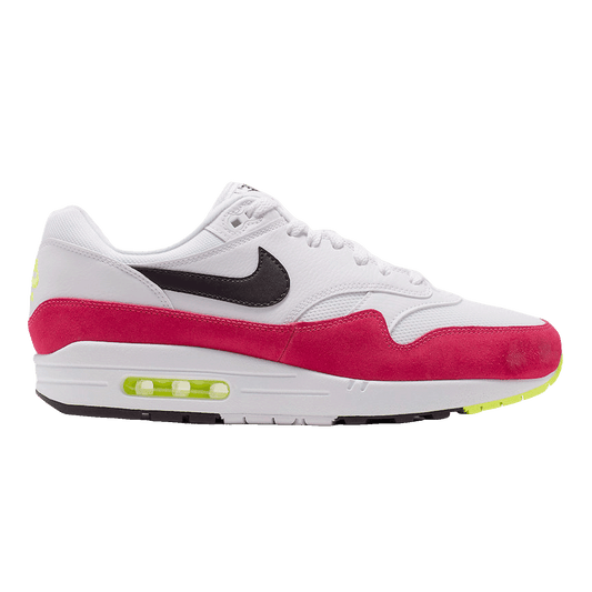 Nike Air Max 1 White Black Volt Rush Pink