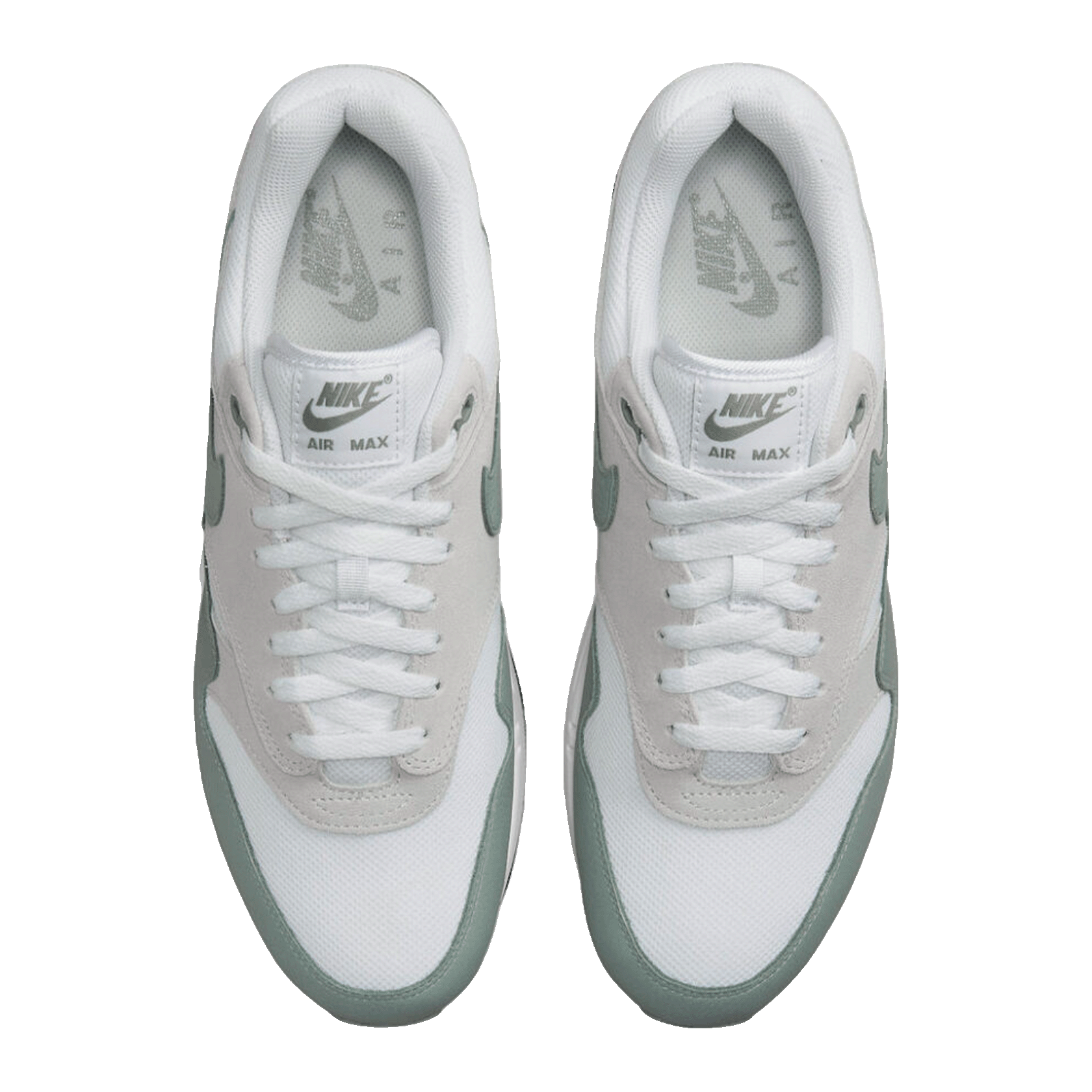 Nike Air Max 1 White Mica Green Oben