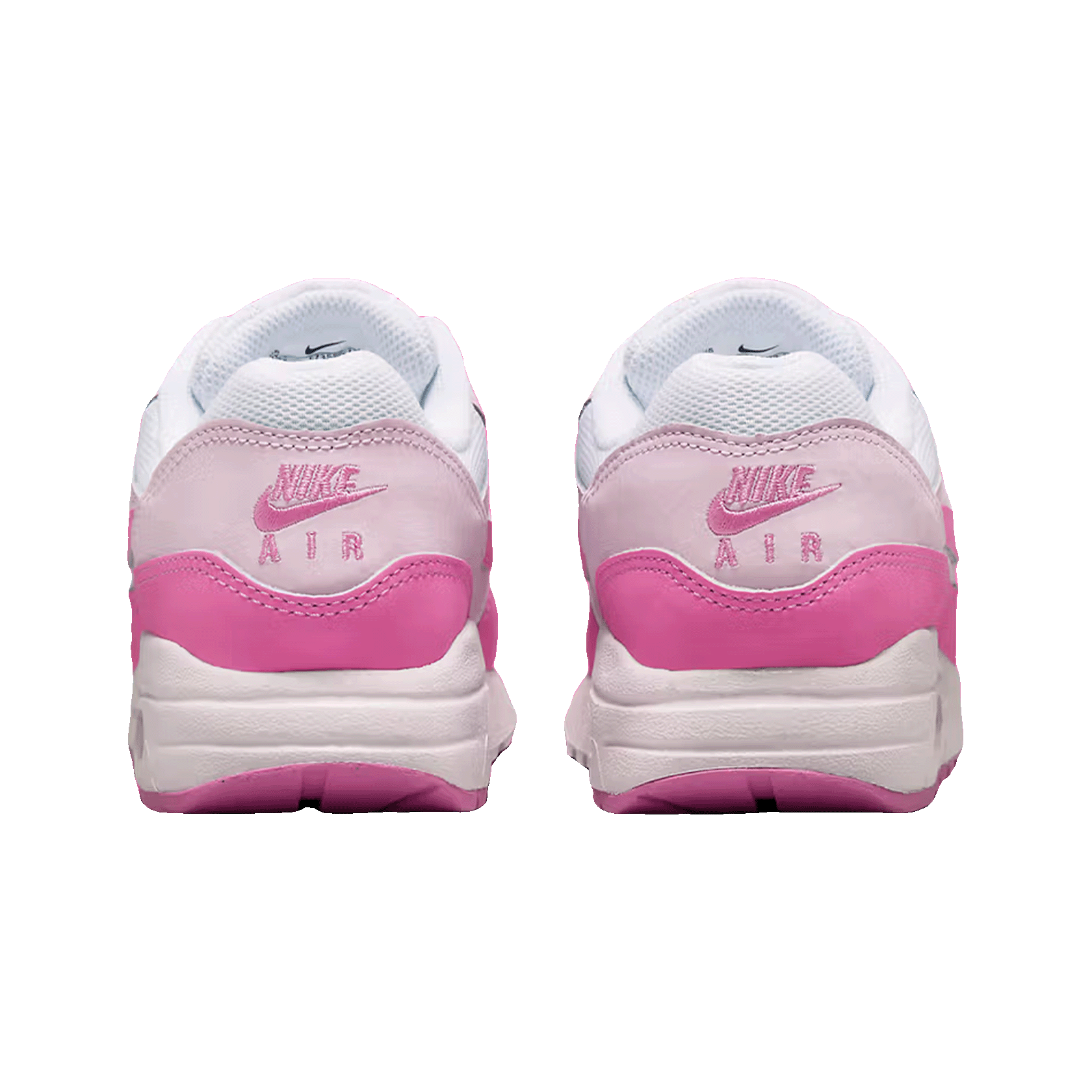 Nike Air Max 1 White Pink Foam (GS) Back
