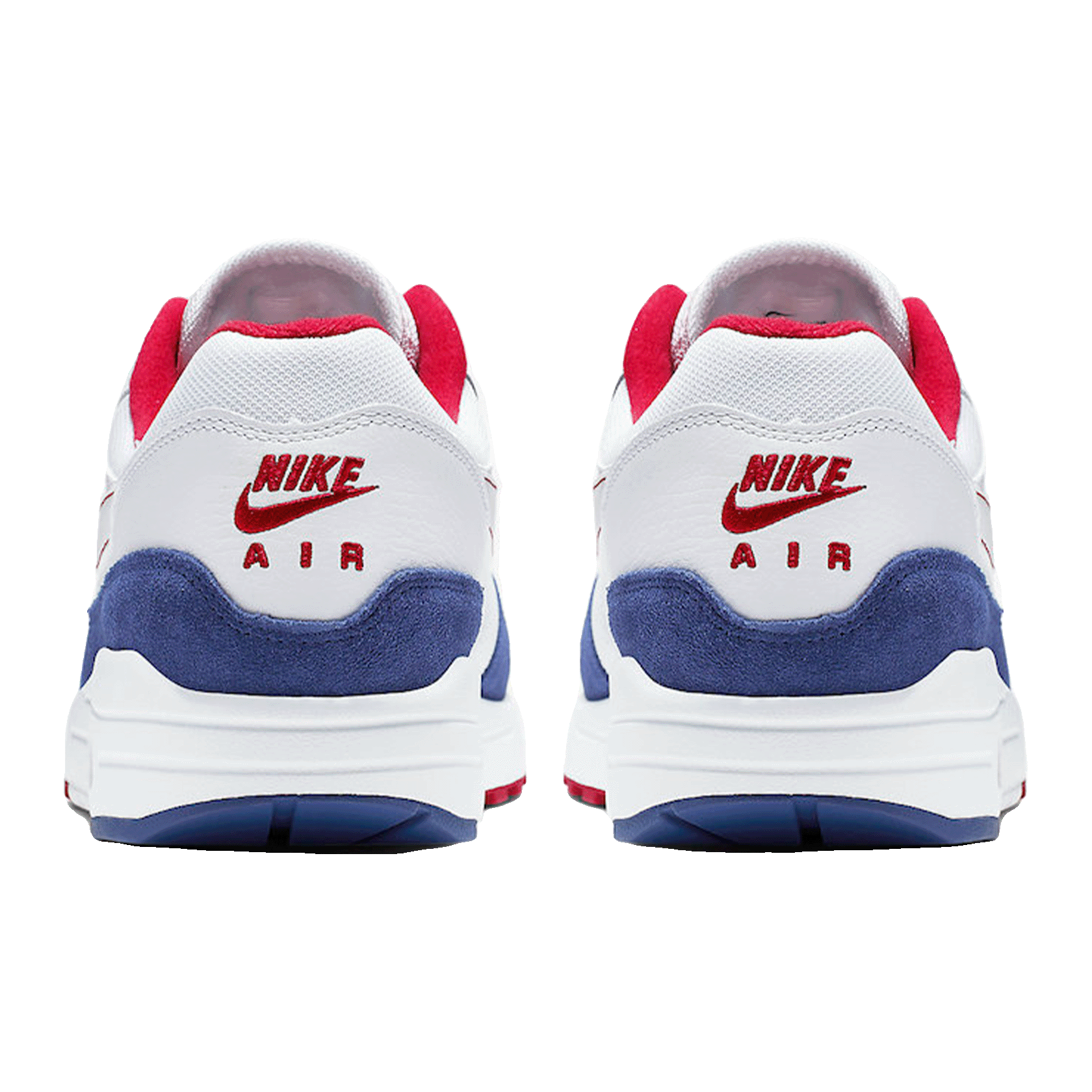 Nike Air Max 1 White Red Blue Back