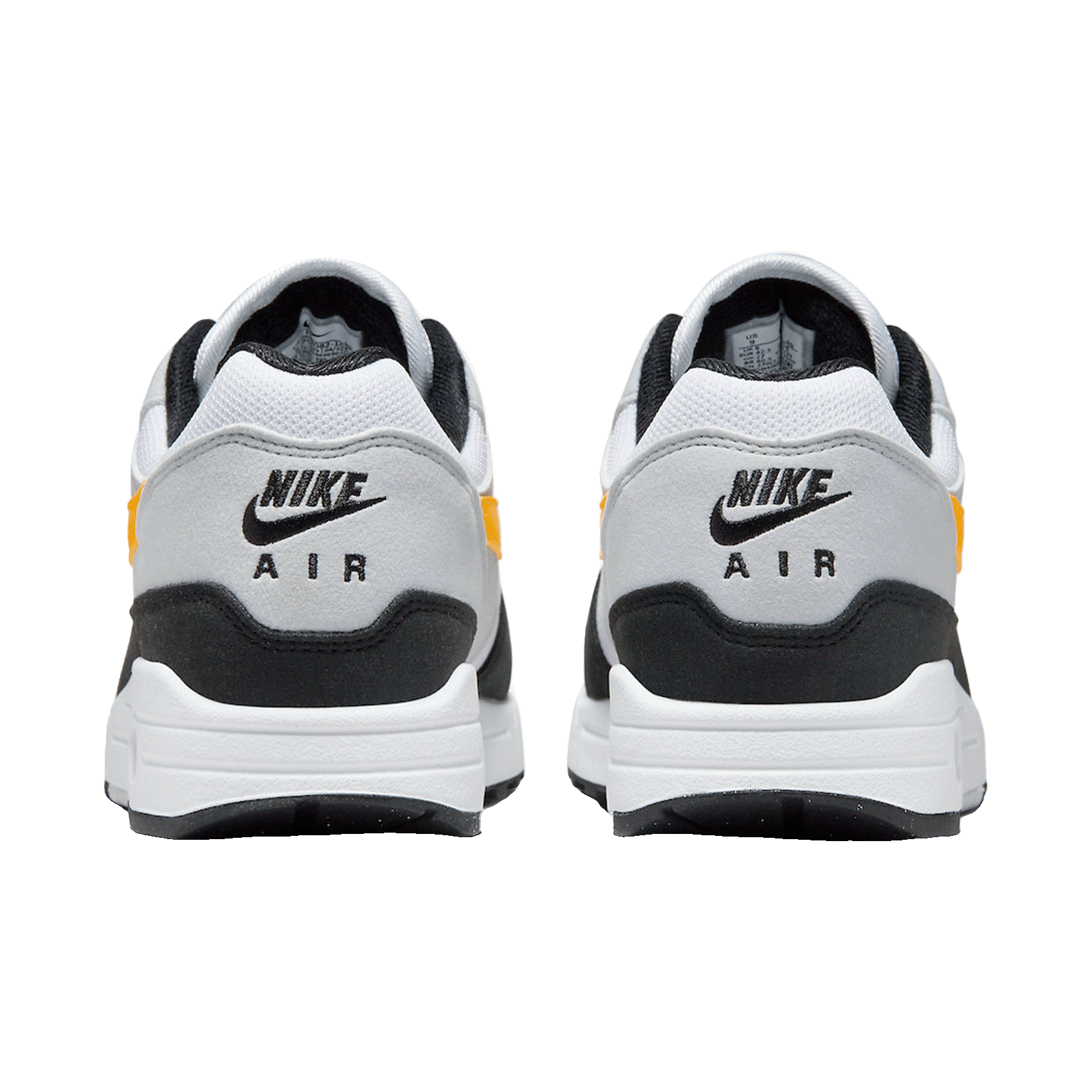 Nike Air Max 1 White University Gold Back