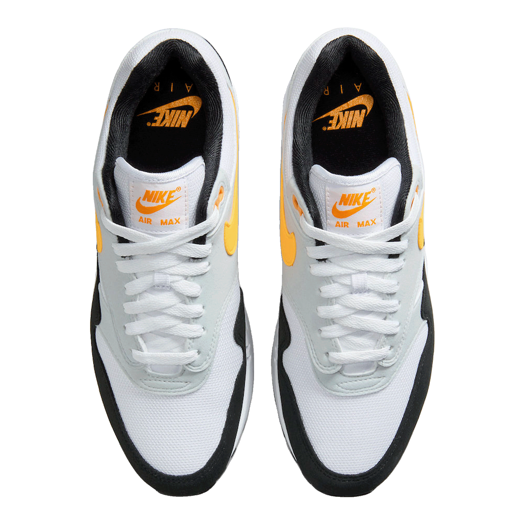 Nike Air Max 1 White University Gold Oben