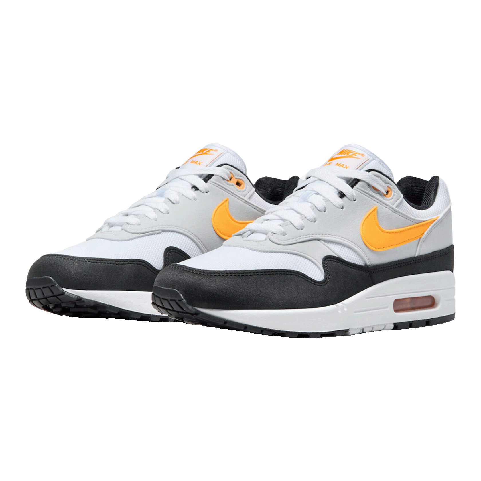 Nike Air Max 1 White University Gold Side